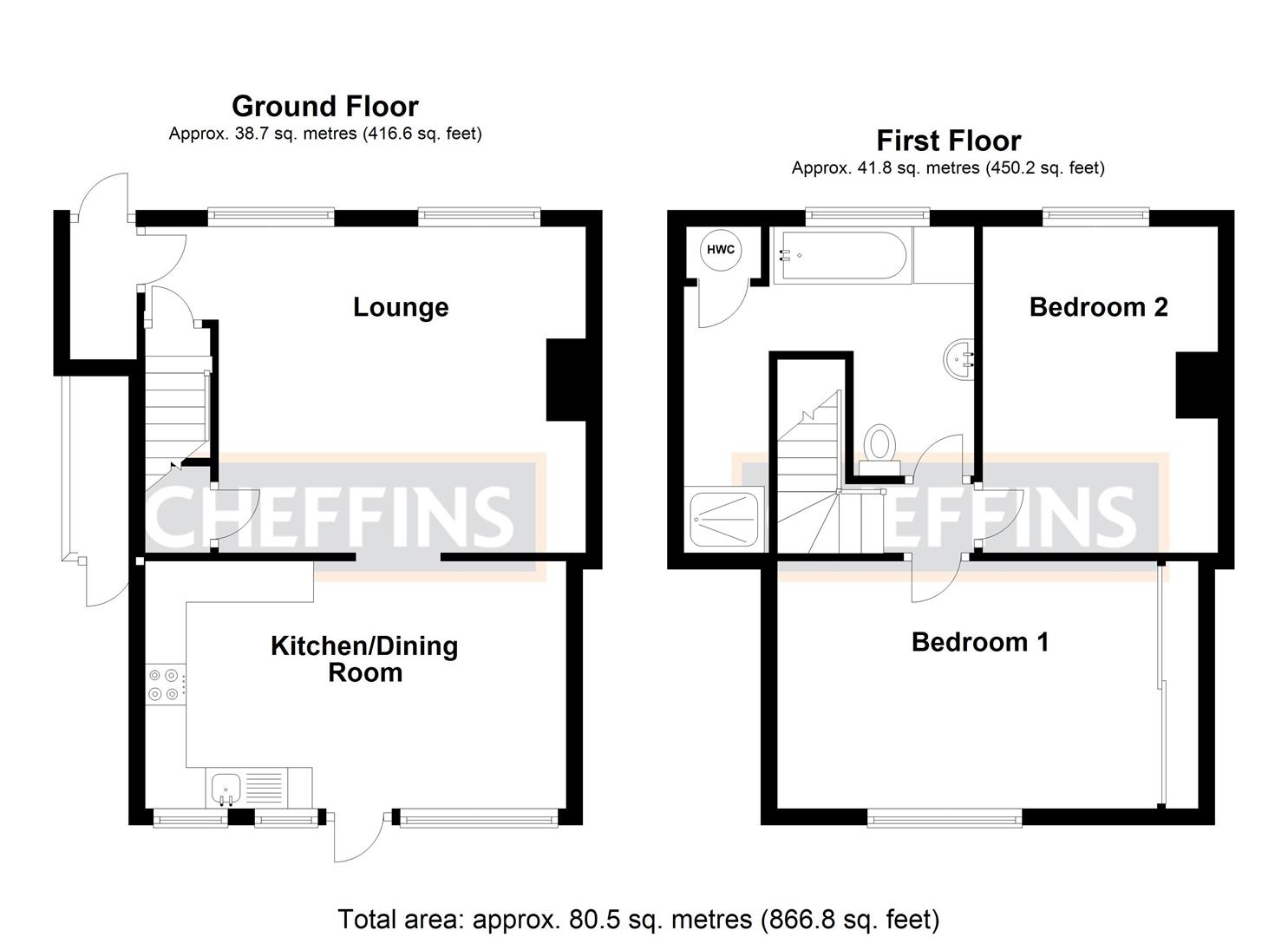 2 Bedroom for sale in Haddenham Cheffins Ely Sales